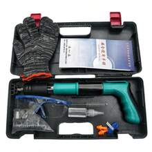 Pistol Paku Mini, Pistol Paku Beton Portabel, Alat Pemasangan Dinding untuk Dekorasi Rumah, Pistol Paku Kayu Kecil, Cocok untuk DIY dan Konstruksi - A - View 10
