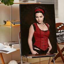 1pc Evanescence Lead Singer Amy Poster/Wall Art Print; Waterproof Design; Suitable For Decorating Living Rooms, Bedrooms, Or Bars; Aesthetically And Adds A Touch Of Flair To The Space; Unframed. - 111 - View 23