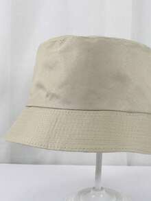 Fashionable Unisex Bucket Hat: Breathable, Lightweight, Sun-Protective, - Durable And Versatile - Khaki - View 5