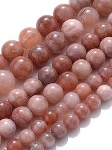 1 Strand 4/6/8/10mm Multicolor Natural Stone Beads Tourmaline Tiger Eye Agates Shell Loose Spacer Beads For Jewelry Making DIY Bracelets Accessories - Multicolor - View 53