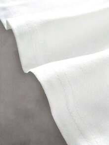 [Impression recto-verso] Vêtements décontractés amples pour femme, style frais, branches et feuilles d'oranger, t-shirt à manches courtes avec col rond et imprimé THE ORANGE STATE Florida. - Blanc - Voir 4