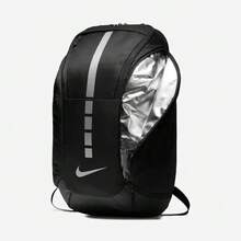 Nike Unisex Outdoor Sports Casual Travel Backpack, Large Capacity, Size: 59*34*24cm - Black/Silver Gray - View 6