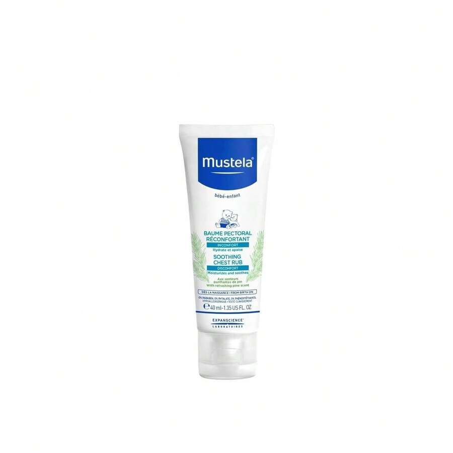 Mustela مستيلا مرهم الصدر المهدئ 40 مل - يرطب البشرة، يهدئ البشرة - الحمضيات - مشاهدة 1