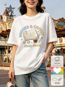 Women T-Shirts - 白色 - 查看 3