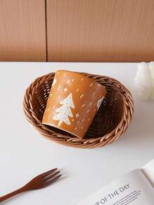 1pc 310ml Bird Ceramic Mug, "Spring Dove" Design, Perfect For Coffee; Ideal Home Decor And Tableware, Cafe Latte Art Mug, Tea Cup, Gift And Holiday Decoration - Multicolor - View 12