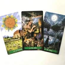 Kartu Tarot Penyihir Hijau 78 Kartu, Memadukan Sihir Alam, Meditasi dan Ramalan, Cocok untuk Pemula, Set Kartu Tarot, Kartu Ramalan - Hijau - View 6