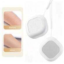 Hailicare 1pc Portable Double-Sided Nano Glass Exfoliating & Hair Removal Tool, Multi-Function Foot & Nail Care Set, Reusable Full Body Razor, Multi-Purpose Exfoliating Nail & Foot & Hair Removal, Suitable For Travel - White - View 11