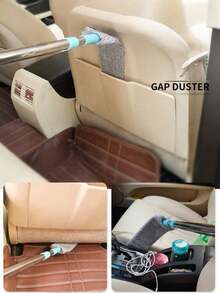Pel Pembersih yang Dapat Diperpanjang, Alat Pembersih Sudut Bawah Tempat Tidur, Kepala Pel yang Dapat Diganti, Cocok untuk Menghilangkan Debu Elektrostatis dan Membersihkan Bagian Bawah Tempat Tidur, Cocok untuk Produk Pembersih, Pembersihan Rumah, Cocok untuk Kamar Mandi, Dapur, Ruang Belajar, Kantor, dan Ruang Tamu. Dapat Digunakan Secara Mandiri - Versi yang ditingkatkan - View 5