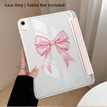 Casing Pelindung Tablet dengan Efek Lukisan Pita Merah Muda, Garis-garis, dan Pola Lainnya, Dilengkapi Stand, Cocok untuk Honor 8/9/10/X8/X8A/X9/X8Pro/X9Pro dan Model Lainnya/ MatePad SE 11 Inci/MatePad 11 Inci/11,5 Inci, MatePad Pro, Apple Generasi ke-10/11 2025 (A16), Galaxy Tab A7/A9 dan Model Populer Lainnya - Gaya 47 - View 4