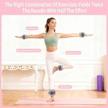 1/2 Pairs Ankle Weights - 1.3 Lbs Per Pair, Adjustable Arm And Leg Weights, Suitable For Walking, Running, Pilates And Home Workouts, With Comfortable Straps - Multicolor - View 6