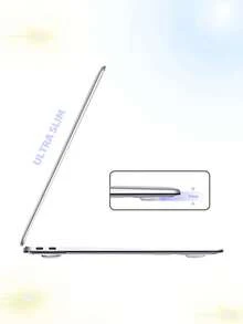 Funda transparente para cuaderno con estampado de color, estilo artístico, compatible con varios modelos. - Ver 4