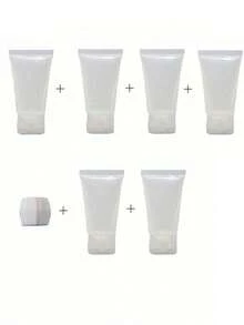 Plastic Toothpaste And Facial Cleanser Adapter Refill Bottle, Cosmetic Tube Dispensing Tool Set, Portable Travel Toothpaste And Facial Cleanser Refill Set - Multicolor - View 16