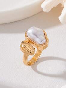 1pc Fashionable Personalized Geometric Women's Ring - Geometric Women's Ring - View 8