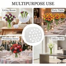 Silicone Floral Arrangement Grid, Flexible Flower Stem Holder, Floral Grid, Silicone Vase Grid, Floral Arrangement Holder, Reusable Silicone Floral Arrangement Grid, Suitable For DIY - A - View 7