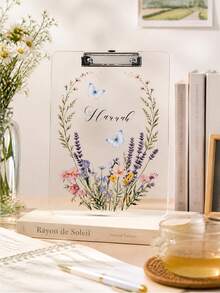 1pc Custom Acrylic Writing Board, Can Print Color Photos, Images, Logos, And Text; Suitable For Students And Teachers, Ideal For Home Education And School Supplies, And Also Makes A Great Gift For Teachers And Back-To-School Season. - Multicolor - View 4