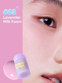 JUDYDOLL SOFT FIT 液體腮紅 Mini 限定版 Pocket Candy 系列 修容彩妝，縮小與擴張視覺效果，鮮豔顯色 - 03 LAVENDER MILK FOAM - 查看 5