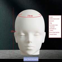 Cosplay Wig Mannequin Head Model, Anime Character Styling Tool, Model Head - View 6