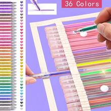 36 Warna Stabilo Mengkilap Berwarna-warni, Spidol untuk Melukis, Menggambar, Grafiti, Menulis dengan Lancar, Sempurna untuk Sekolah, Kantor, Bisnis, dan Ujian! Hadiah Kembali ke Sekolah - Berbagai gaya - View 4