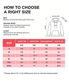 Sudadera con capucha de alta calidad, revista europea, patrón Y2K, estilo casual con estampado de letras para hombres, tela suave, sudadera esencial de uso diario para hombres, sudadera para mujeres, mujer - Negro - Ver 8