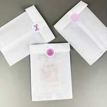 Highly Attractive White Paper Gift Bag, Thickened Kraft Paper Bag, Small Card Packaging Bag, Exquisite Storage Bag - Storage Bag - View 3