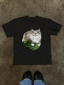 Women T-Shirts - 黑色 - 查看 1