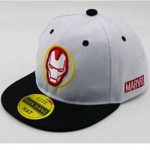 新款 Marvel Avengers 成人印花棒球帽，透氣網布設計搭配經典 Iron Man 英雄圖案，可調節扣環貼合舒適，網布材質清爽透氣，適合夏季戶外活動、運動與旅行，有效防曬，休閒百搭，適合日常穿搭與外出 - 彩色 - 查看 11