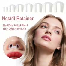 Original Nasal Nostril Support Device Nose Shaping 3/6/7 Size Nostril Shaper 100% High-Grade Silicone Nose Clip Nostril Expander Nose Sculptor - Multicolor - View 2