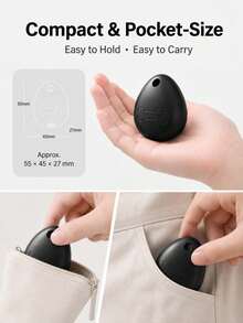 Portable Ultrasonic Dog Repellent Device, Electronic Dog Bark Control Tool With Smart Frequency Adjustment, Mini Pocket Size Design, Rechargeable USB-C Battery & LED Light For Walks, Parks And Travel - Multicolor - View 5