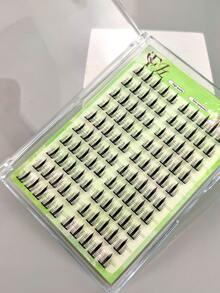 100pcs CC Curl Doll Eye Natural-Looking Fake Eyelashes, Lightweight And Comfortable, Suitable For Daily Wear, Reusable, Easy To Apply In 3 Seconds, Self-Adhesive Glue Eliminates The Need For Fake Lashes – Fast And Secure Bonding In 3 Seconds, D - View 6
