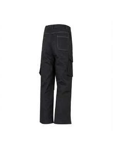 Adidas Originals Men's Track Pants M, 2026 Summer New Multi-Pocket Straight Leg Casual Cargo Long Pants KR5043 - Carbon Black - View 2