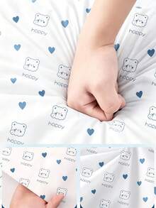 Staying In A Hotel, Disposable Double Enlarged And Widened Four-Piece Set,Disposable Bed Sheets And Pillow Cases, Travel Essentials - Multicolor - View 3