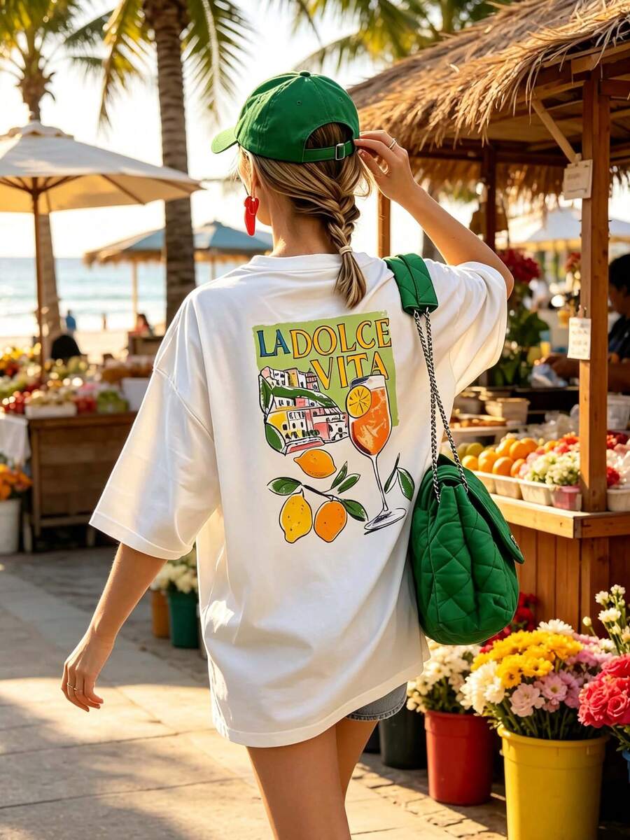 Women T-Shirts - 白色的 - 查看 1