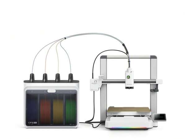 Creality I7 Color Combo (I7 Single Model + CFS Lite), Beginner-Friendly 3D Printer, Multicolor Printing