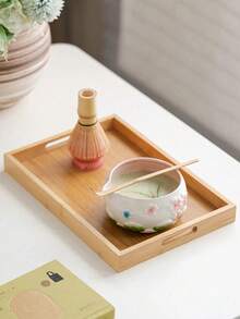 Bộ pha trà Matcha 1 món/2 món/7 món, bộ pha trà Matcha đầy đủ với bát sứ dập nổi hoa và rây, dụng cụ trà đạo truyền thống Nhật Bản, phù hợp dùng tại nhà và làm quà tặng - Nhiều màu - Xem 9