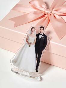 1Pc Custom Acrylic Standee, Personalized With Your Photo, Perfect For Gift Giving And Daily Decoration, Ideal For Birthday, Christmas, Anniversaries, Holidays, And Special Memories. - Multicolor 8 - View 7