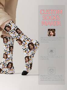 1 Pasang Kaos Kaki dengan Pola Wajah Kustom, Kaos Kaki Foto Kustom, Kaos Kaki Cetak Personalisasi, Kaos Kaki Wajah Lucu, Kaos Kaki Pola Kustom, Cetak Pola Wajah Apa Pun di Kaos Kaki, Hadiah Ulang Tahun Pernikahan, Hadiah Hari Valentine, Hadiah Ulang Tahun Unik, Koleksi Personalisasi - MultiWarna - View 8