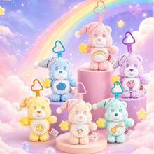 Care Bears 15cm 毛絨吊飾鑰匙圈 可愛睡熊掛鉤包飾 書包裝飾 包包配件 背包禮物 - 彩色 - 查看 3