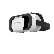 YIYI 虛擬實境 VR 頭戴式 3D 眼鏡，兼容電視、電影與電子遊戲，適用於 iPhone 和 Android 系統，支持 4.7-7 吋螢幕，1 件，白色 - 彩色 - 查看 9