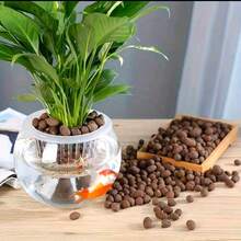 400/800g Multi-Purpose Expanded Clay Pebbles (Leca Balls) – Suitable For Pot Top Dressing, Bottom Drainage Layer, Hydroponic Plants & Orchid Planting, Excellent Drainage & Aeration, Prevents Root Rot, Reusable - Ceramic Clay Pebbles - View 8