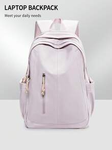 School Backpack Multi-Pocket Fashion Casual Daily Use Bag Minimalist Student Bookbag Laptop Bag Large Backpack Suitable For School Lightweight Backpack Suitable For Travel And Commuting Lightweight Backpack Suitable For School Summer Bag College Student Backpack Suitable For Back To School Weekend Overnight Bag Sailing Backpack Large Capacity Multi-Functional Outdoor Portable Fashion Casual Vacation Backpack Suitable For Camping, Vacation Essential Items Women's Men's Backpack Gift - Multicolor - View 10