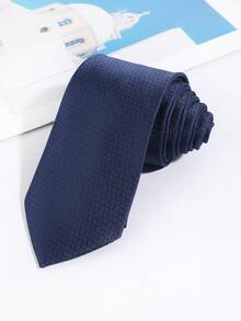 1PC Men's Fashion Solid Color Hand-Tied Necktie, Suitable For Daily Wear, Workplace, Party, Formal Suit Matching - Multicolor - View 8