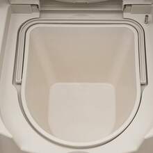 kangten Bedside Commode Toilet, Portable Toilet Chair, Adult Potty Chair For Bathroom - Grey + White - View 6