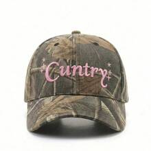 1 Stück bestickte CUNTRY Herren Trucker Cap, personalisierte bestickte Baseballkappe, Y2K Outdoor Sonnenschutz verstellbar Frühling/Herbst Reise Urlaub Geschenk, verstellbare Größe, geeignet für Freunde, Familie, Valentinstag, Hochzeit, Weihnachten, Schulanfang, Vatertag, Karneval, Strand Braut Hochzeit Zubehör, Junggesellenabschied, Lehrer, Studenten, Feiertagsgeschenke - Mehrfarbig - Übersicht 10