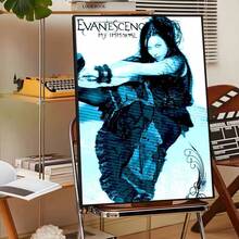 1pc Evanescence Lead Singer Amy Poster/Wall Art Print; Waterproof Design; Suitable For Decorating Living Rooms, Bedrooms, Or Bars; Aesthetically And Adds A Touch Of Flair To The Space; Unframed. - 111 - View 57