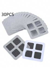 1/20/30pcs Bathroom Bathtub Hair Catcher Drain Filter - Easy To Use, Drain Filter Stickers, Disposable Drain Covers, Suitable For Shower, Sink And Laundry Room, Easy To Apply, Hair Catcher Drain Cover, Disposable Drain Filter - Grey - View 12