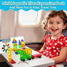 Magnetic Car Set - 8/4/2Pcs Magnetic Car Base, Suitable For Magnetic Toy STEM Building Block Toy Accessories, Compatible With Magnetic Blocks, Durable Wheels, Creative Game Suitable For Boys And Girls 3+ Educational Toy (Random Color) - Multicolor - View 3