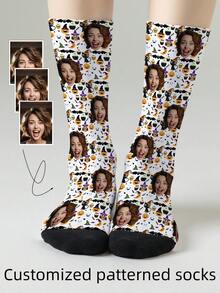 1 Pasang Kaos Kaki dengan Pola Wajah Kustom, Kaos Kaki Foto Kustom, Kaos Kaki Cetak Personalisasi, Kaos Kaki Wajah Lucu, Kaos Kaki Pola Kustom, Cetak Pola Wajah Apa Pun di Kaos Kaki, Hadiah Ulang Tahun Pernikahan, Hadiah Hari Valentine, Hadiah Ulang Tahun Unik, Koleksi Personalisasi - MultiWarna - View 10