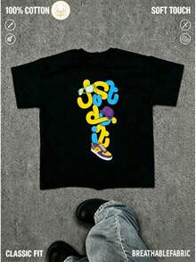 Men T-Shirts - Black - View 1