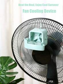 6pcs/1 Set Portable Spray Cooling Fan, Clip-On Hands-Free Operation, Dual Chamber Cooling, Fast Cooling Without Electricity, Suitable For Home, Office, Outdoor, Travel, Fan Cooling Spray Accessory, Portable Humidifier Attachment For Home Fan, Summer Essential, Home Essential, Travel Essential, Gift Essential - Multiple Styles - View 6