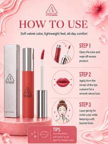 3CE HAZY LIP CLAY#PAINTINGCOT 4g，絲滑不拔乾，顯色可疊加，黃皮白皮都適配 - #PAINTINGCOT - 查看 11